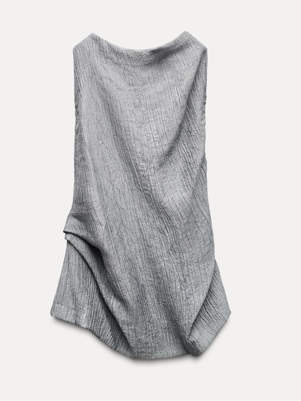 Zara SET Light Gray Textured